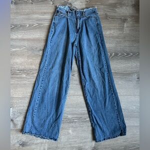 Vanilla Star Vintage Baggy Jeans 90s Y2K Retro Wide-Leg Size 25 / 1 *Sewn*
